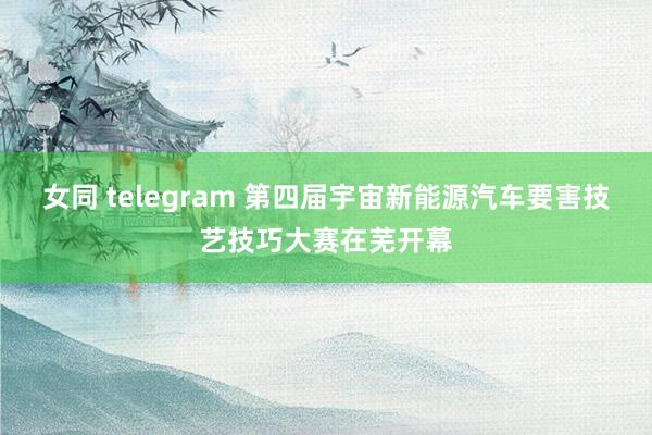 女同 telegram 第四届宇宙新能源汽车要害技艺技巧大赛在芜开幕